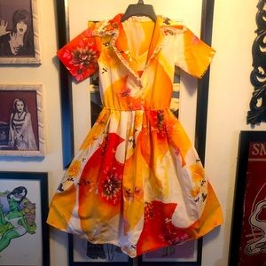 One of a Kind Vintage Swing Dress